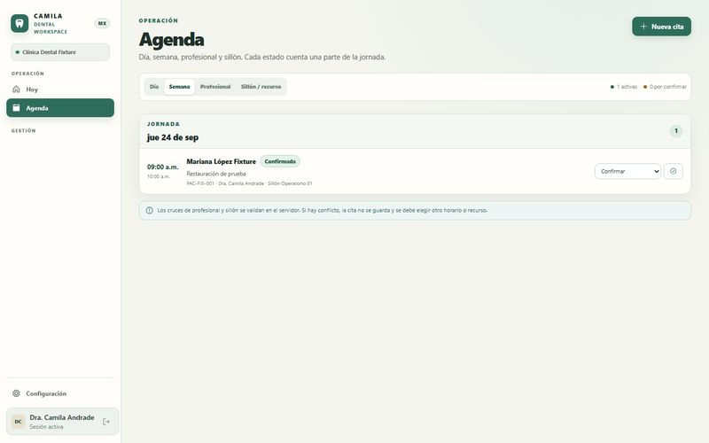 Agenda por semana