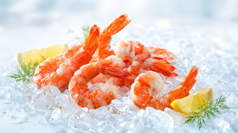 Camarón y mariscos