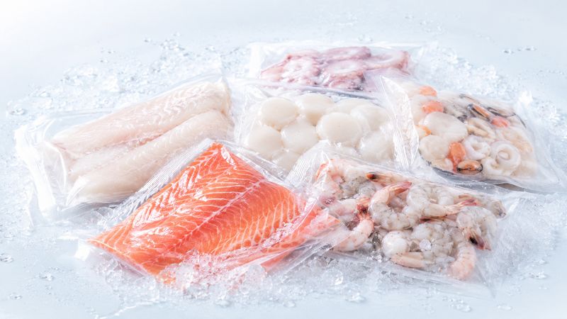 Congelados al vacío, listos para el hogar o el restaurante
