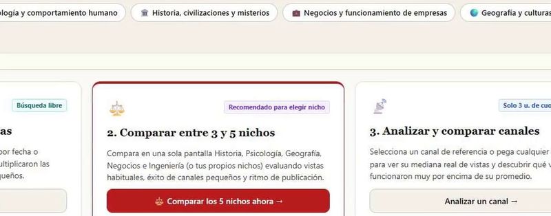 YouTube Radar: tres caminos para investigar